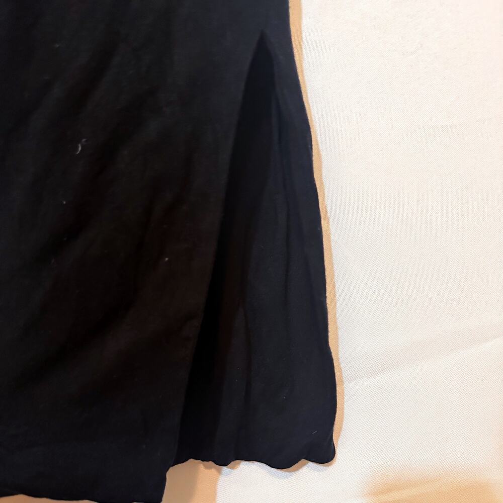 3 FOR $50! 🎁 AMOUR VERT Black Miley Softest Dream Knit Midi T-Shirt Dres… - Picture 5 of 7